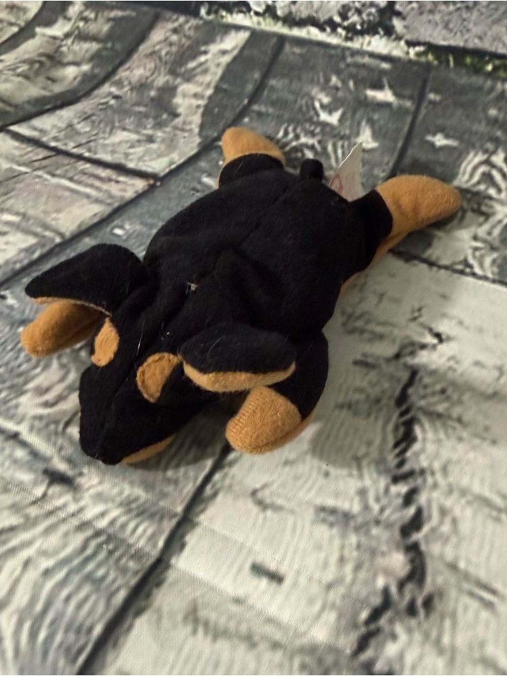 Vintage 1998 McDonalds TY Beanie Babies “Dobe” The Doberman 5” Toy (TYMC-08)